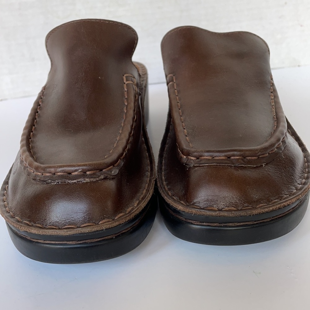 NAOT sz 39 brown leather clog - Picture 6 of 9
